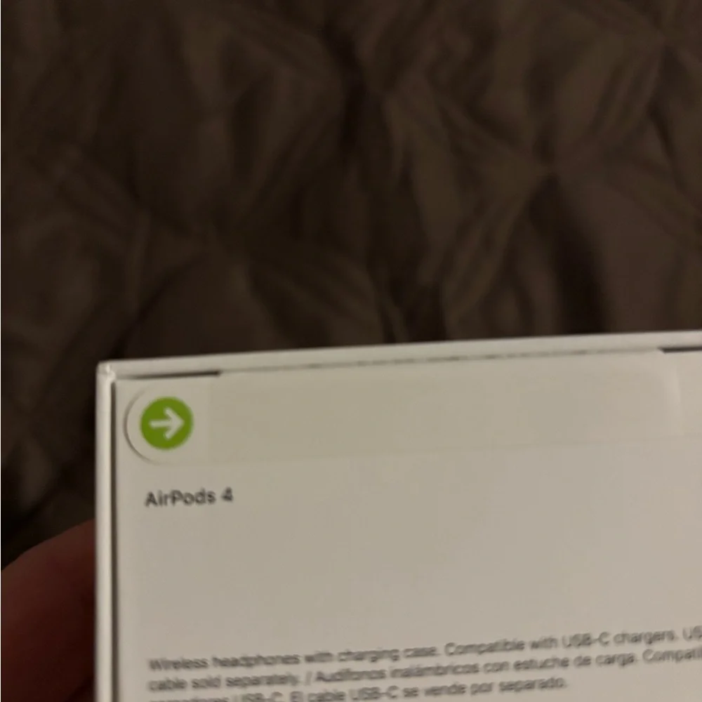 Apple White Wireless Earbuds with Case. Brand new sealed box!